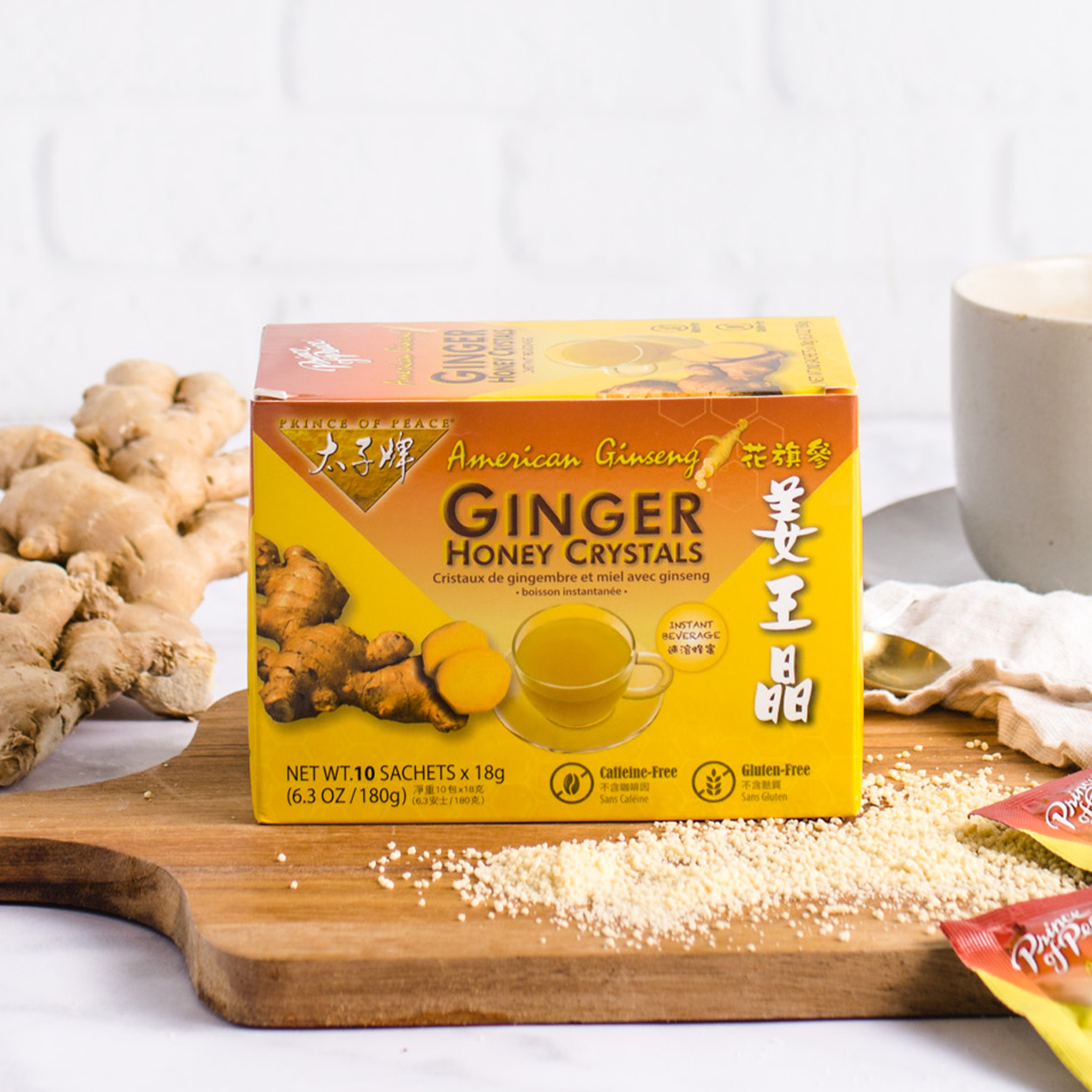 American Ginseng Ginger Honey Crystals Product Image