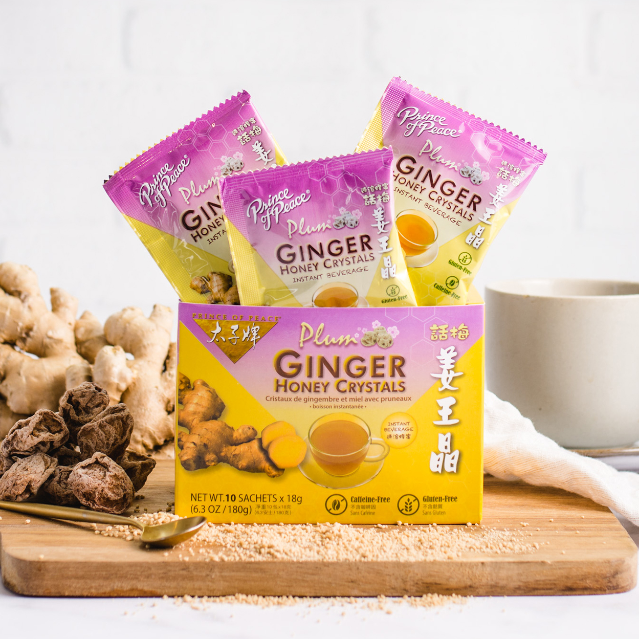 Plum Ginger Honey Crystals Product Image